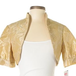 New KM Collections Formal Shrug Jacket Sz 6/8